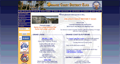 Desktop Screenshot of orangecoastelks.org